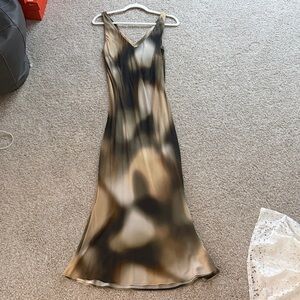 knee length dresses for ladies LNA Topanga Strapless Maxi Dress in Pirate Black  Suite 201